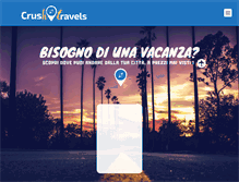 Tablet Screenshot of crushtravels.com
